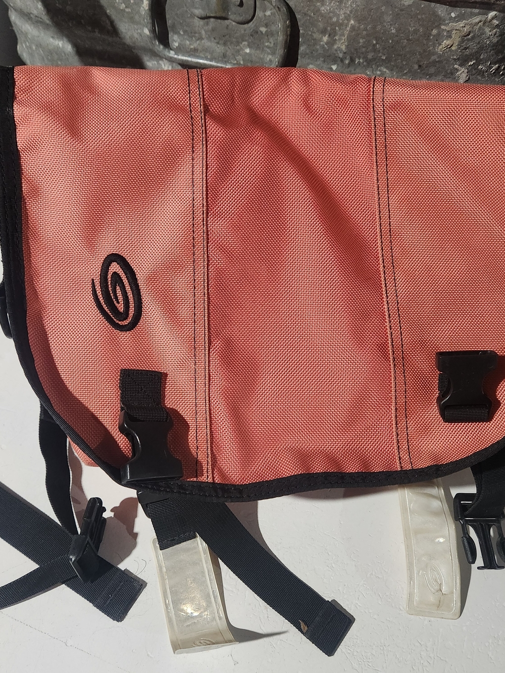 Timbuk2 Classic Small Pink Salmon Messenger Bag